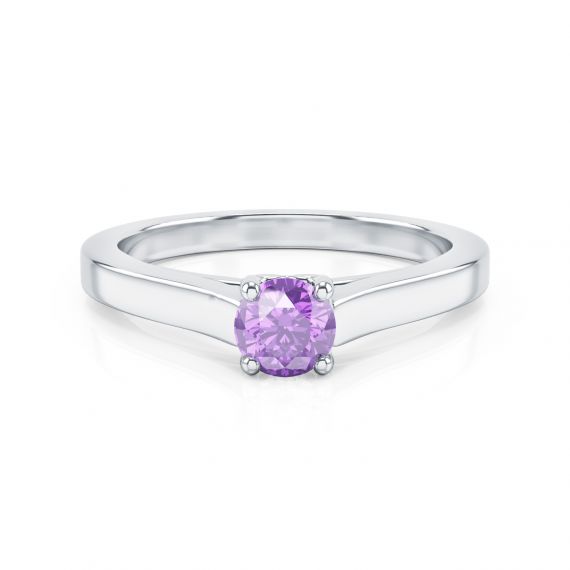 Bague Passion en Argent, Améthyste 1