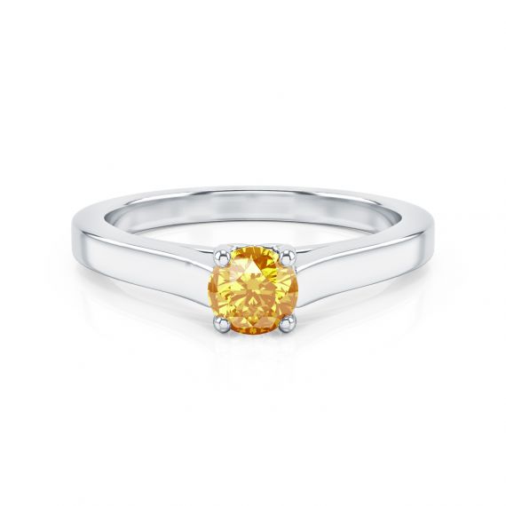 Bague Passion en Argent, Citrine 1