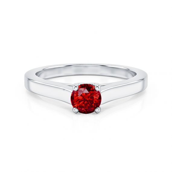 Bague Passion en Argent, Grenat 1