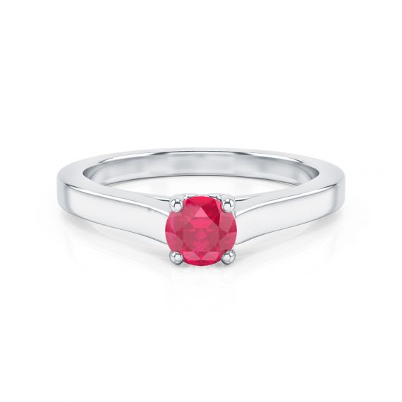 Bague Passion en Argent, Rubis 1