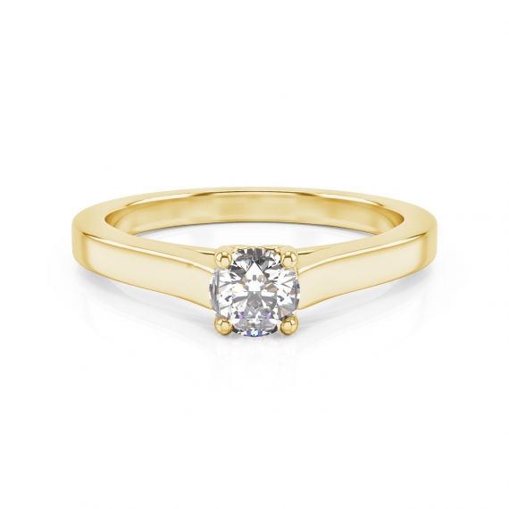 Bague Passion en Or Jaune 18 cts, Diamant 1